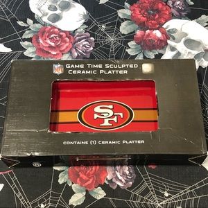 2013 BOELTER SAN FRANCISCO 49ers CERAMIC PLATTER